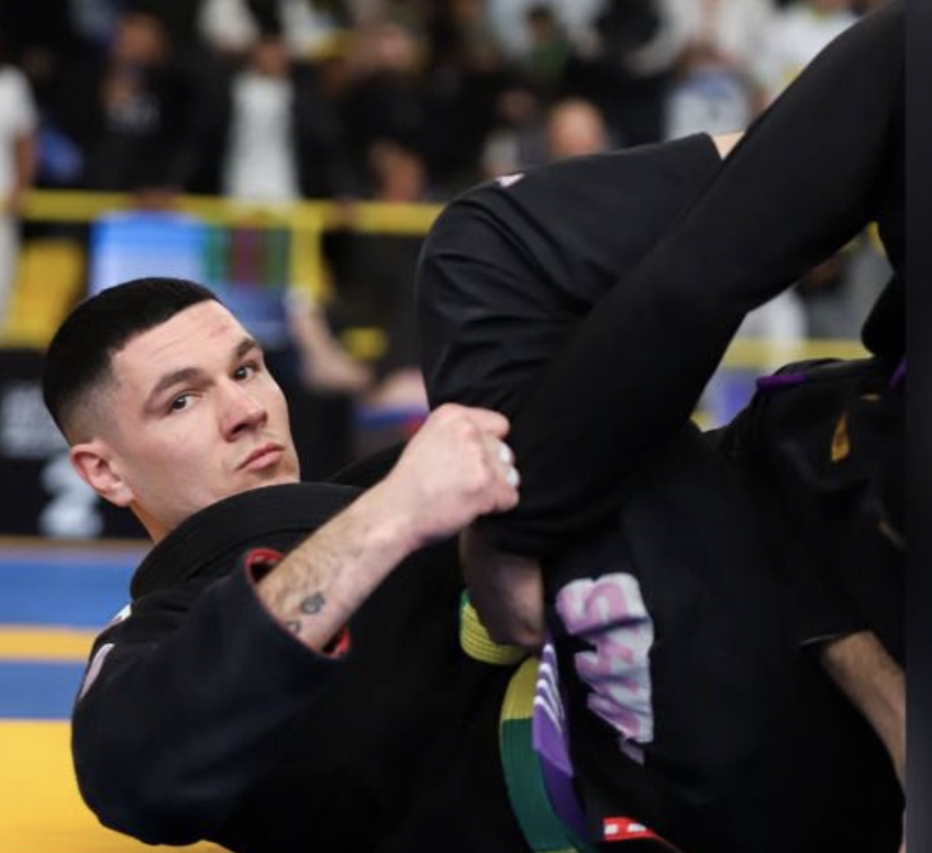 Yoan Gomez en compétition de Jiu-Jitsu Brésilien